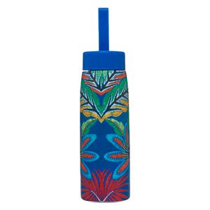 Garrafa Farm Que Sede Tapete de Tucano 500ml Azul Colors