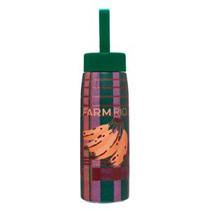 Garrafa Farm Que Sede Sofia Xadrez 500ml Verde