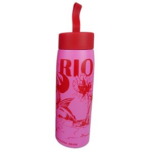 Garrafa Farm Que Sede Amalfi Amazônia 750ml Rosa Vermelho