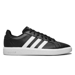 Tênis Adidas Grand Court Base 2.0 Masculino Preto Branco