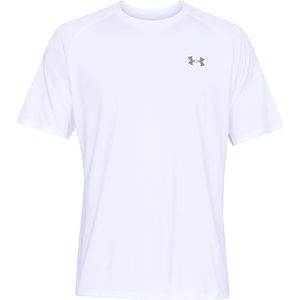 Camisa Under Armour Tech Textured Masculino Cinza Gelo Preto