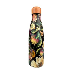 Garrafa Farm Glub 500ML Romance Preto Florido