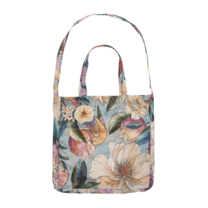 Bolsinha Farm Me Leva Romance em Flor Azul