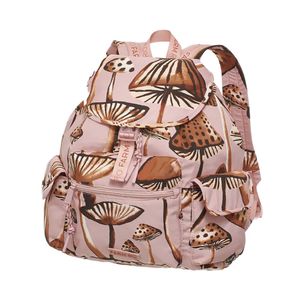 Mochila Farm Pipoca Cogumelo Rose Marron