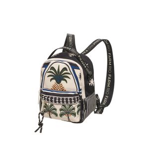 Mini Mochila Farm Borogodó Jardim Tropical