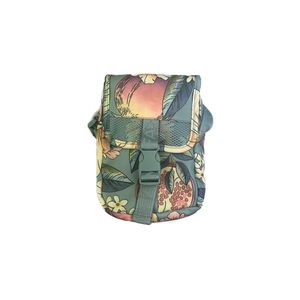 Bolsa Farm Fervo Romance Em Flor Azul